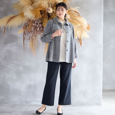 千鳥柄Aラインジャケット（21106511） | MISSEL/ミゼール