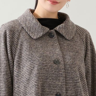 千鳥柄Aラインジャケット（21106511） | MISSEL/ミゼール