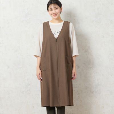 洗える】千鳥柄ジャンパースカート（21115503） | MISSEL