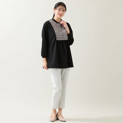 洗える・3L／4Lサイズあり】ヨークチュニック（21121606