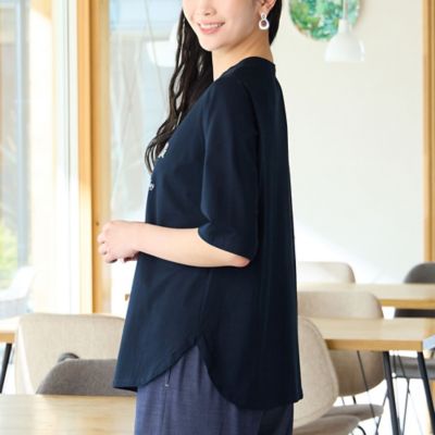 【洗える・日本製】Ａｍｉｔｉｅ　コットンＴシャツ（２１１２２５１１）