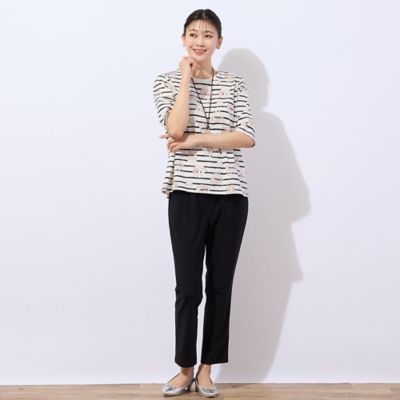 【洗える・日本製】ｓｈｉｐ　＆　ｂｏｒｄｅｒ　Ｔシャツ（２１１２３５０１）