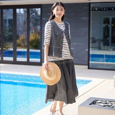 【洗える・日本製】ｓｈｉｐ　＆　ｂｏｒｄｅｒ　Ｔシャツ（２１１２３５０１）