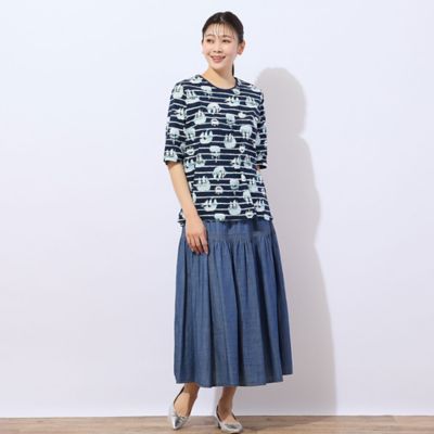 【洗える・日本製】ｓｈｉｐ　＆　ｂｏｒｄｅｒ　Ｔシャツ（２１１２３５０１）