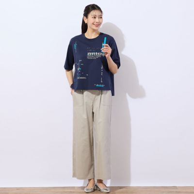 【洗える】メッセージ柄Ｔシャツ（２１１２３５１２）
