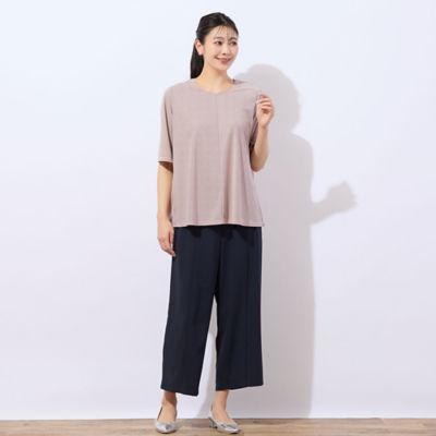 【洗える・日本製】ミニボーダーＴシャツ（２１１２３５２３）