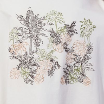 今季新作新品半額 ミゼール missel Lサイズ 刺繍キラキラTシャツ