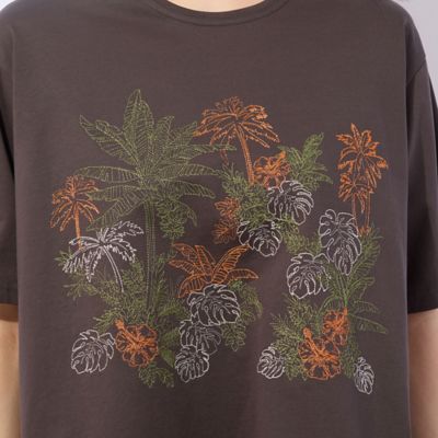 今季新作新品半額　ミゼール　missel　 Lサイズ　刺繍キラキラTシャツ 洗える】サファリ刺繍Tシャツ（21123528） | MISSEL