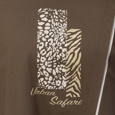 【洗える・日本製】Ｕｒｂａｎ　Ｓａｆａｒｉ　アシンメトリーＴシャツ（２１１２３５３０）