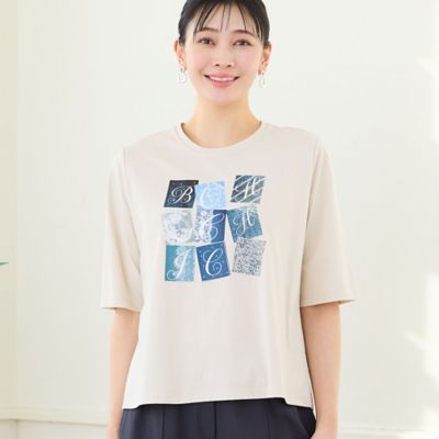 洗える・L～4Lサイズ】BOHO CHIC Tシャツ