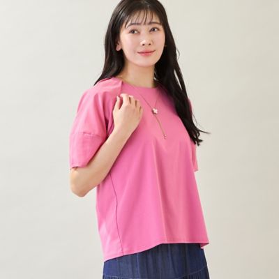 洗える・M～3Lサイズ】ランタンスリーブトップス（21123672