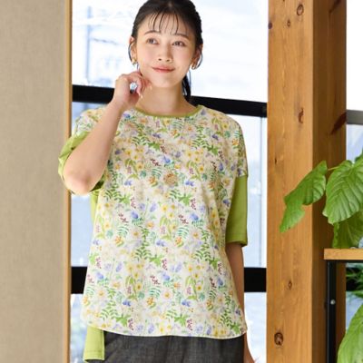 ＜MISSEL＞【洗える・日本製】リバティプリント　プルオーバー（２１１２４５２１）