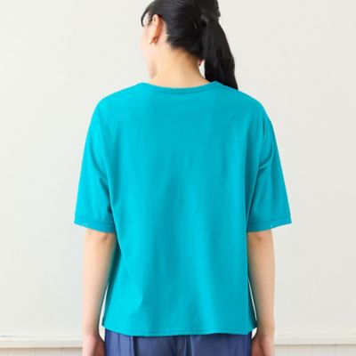 洗える・日本製・L～4Lサイズ】フルーツ刺繍Tシャツ