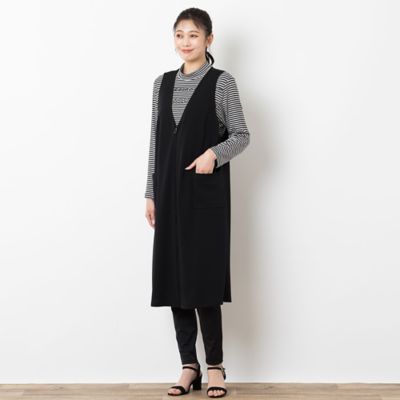 リボン刺繍ボーダーカットソー（２１１２５４５５）