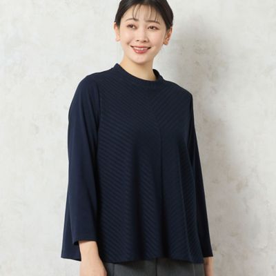 洗える】ワイドリブカットソー（21125507） | MISSEL/ミゼール