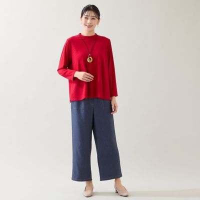 洗える】ワイドリブカットソー（21125507） | MISSEL/ミゼール