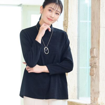 ＜MISSEL＞【洗える・日本製】センターシームカットソー（２１１２５５１１）