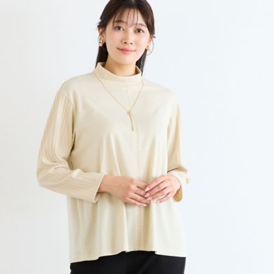 洗える・一部カラーアンサンブル可・L～4Lサイズ】ベア天×針抜き