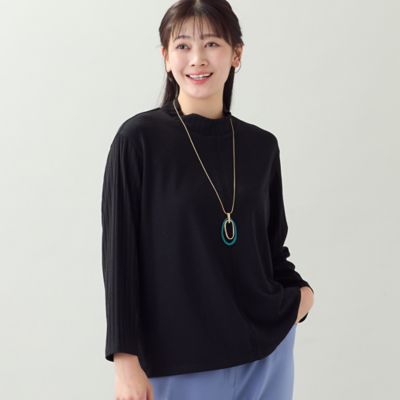 洗える・一部カラーアンサンブル可・L～4Lサイズ】ベア天×針抜き