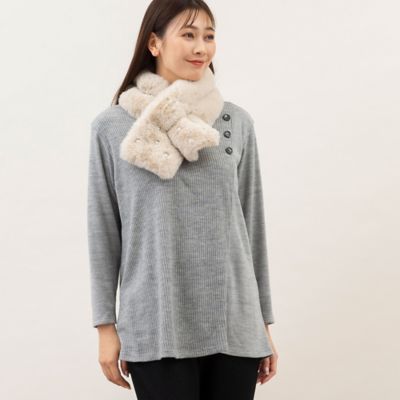 ＜MISSEL＞リブミックスプルオーバー（２１１２６３８３）