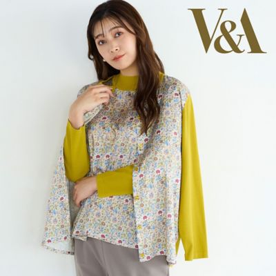 ＜MISSEL＞Ｖ＆Ａ　Ｅｖｅｎｌｏｄｅカーディガン〔セットアップ対応〕（２１１３６３２５）