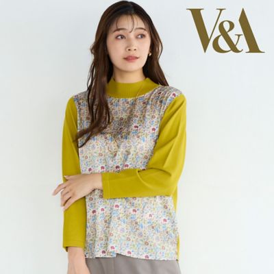 ＜MISSEL＞Ｖ＆Ａ　Ｅｖｅｎｌｏｄｅセーター〔アンサンブル対応〕（２１１３６３２６）