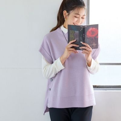 ＜MISSEL＞７ゲージニットベスト（２１１３６３４２）