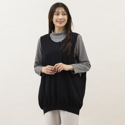 ハルさん専用　アイレネ ニットベスト 送込み 未使用品 RESTIR - ハルさん専用 アイレネ ニットベスト 送込み 未使用品の通販