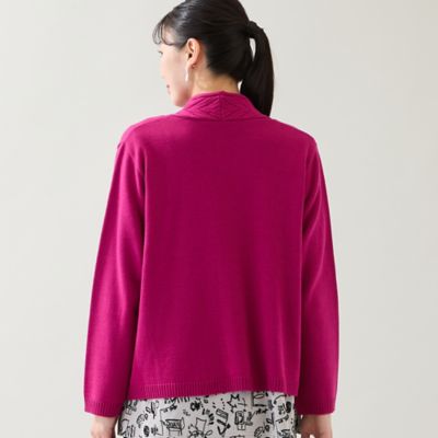 日本製】ウール混カーディガン（21136503） | MISSEL/ミゼール