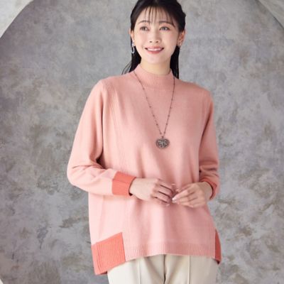 バイカラーセーター（21136504） | MISSEL/ミゼール | 三越