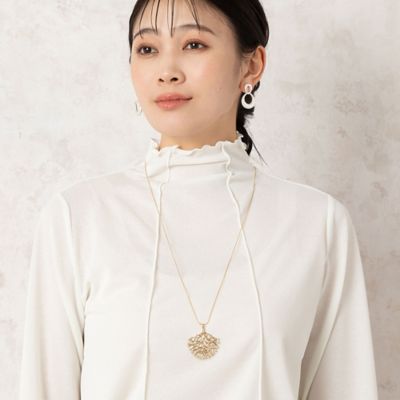 孔雀モチーフネックレス（２１１４２５０３）