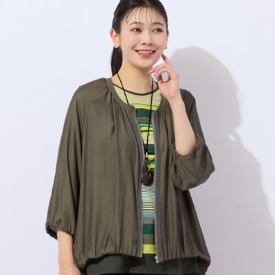 ウッドサークルネックレス（２１１４２５０７）