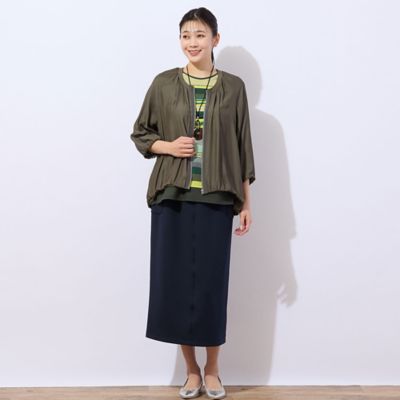 ウッドサークルネックレス（２１１４２５０７）