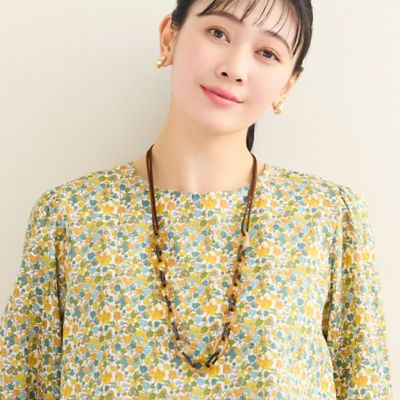 べっ甲調チェーンネックレス（21142607） | MISSEL/ミゼール