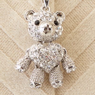 ゆらゆらクマちゃんネックレス（21145504） | MISSEL