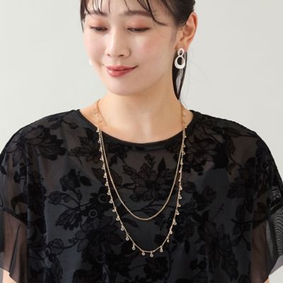 日本製】2連チェーンネックレス（21145508） | MISSEL