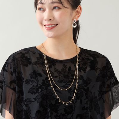 日本製】2連チェーンネックレス（21145508） | MISSEL