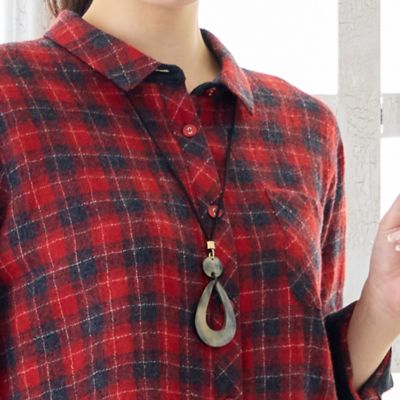 ＜MISSEL＞水牛　サークルネックレス（２１１４５５１１）