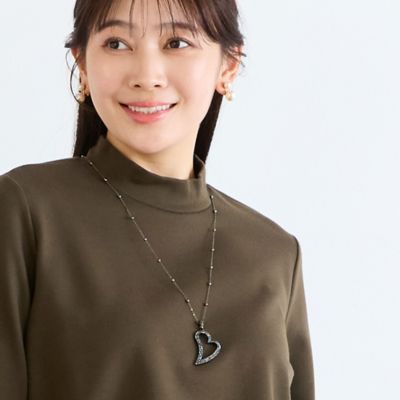 一部店舗／WEB限定】ハートモチーフネックレス（21145606