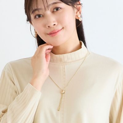 一部店舗／WEB限定】ビーンスライドネックレス（21145614