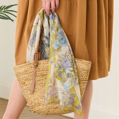 接触冷感】エレガンスフラワーストール（21162603） | MISSEL