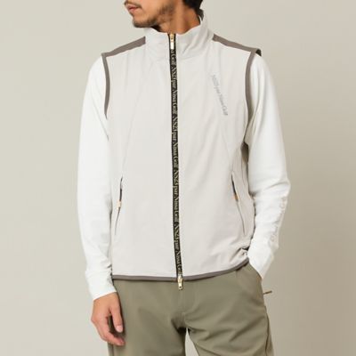 【Ｍｅｎ’ｓ】バックロゴジップベスト（２３００２６０１）