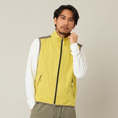 【Ｍｅｎ’ｓ】バックロゴジップベスト（２３００２６０１）
