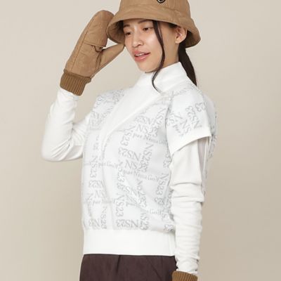 Women's】モノグラムロゴJQニットベスト（23005661
