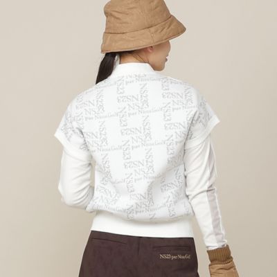 Women's】モノグラムロゴJQニットベスト（23005661