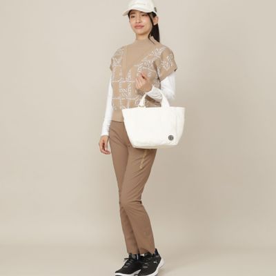 Women's】モノグラムロゴJQニットベスト（23005661
