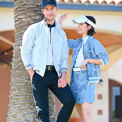 Women's】【セットアップ可】ミモザジャカードスカート