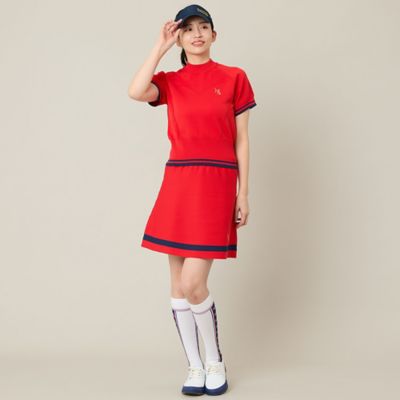 Women's】【セットアップ可】ニットフレアスカート