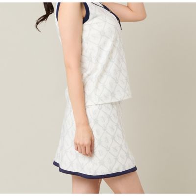 Nissa Golf (Women/Men)/ニッサゴルフ 【Ｗｏｍｅｎ&rsquo;ｓ】【セットアップ可】マリーンプリントスカート（２３０４３６５１）