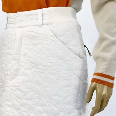 レディース】ロゴキルティング中綿スカート（23046551